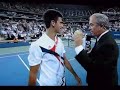 Watch Djokovic imitating Sharapova & Nadal - US Open 07