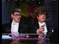 john and norma major sing along to a slide show of their tumultuous year.

from the 1992 special 
