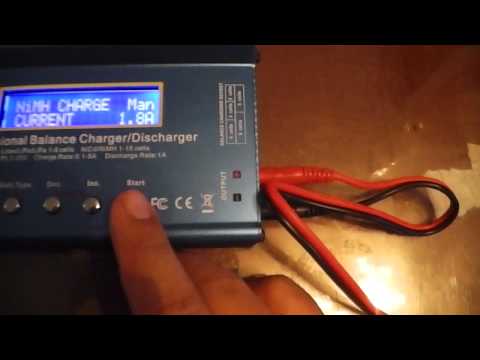 how to charge a 7.2 v nimh battery