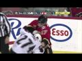 Kyle Quincey vs Rene Bourque Nov 17, 2009