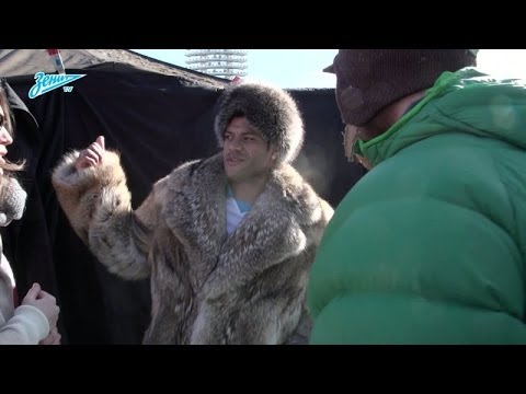 Скрытая камера «Зенит-ТВ»: как Халк тренировался на «Петровском» в шубе