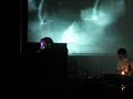 kode 9 and space ape live at mutek (montreal) 2008 - clip 1