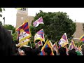 Free tibet at waseda university (2008/05/08) part 1/2.