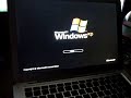 MacBook Air SSD WindowsXP Booting
