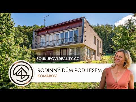Video Rodinný dům s velkým pozemkem a dílnou na krásném místě pod lesem | Komárov
