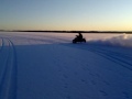 yamaha raptor yakahosu 700 turbo on ice.