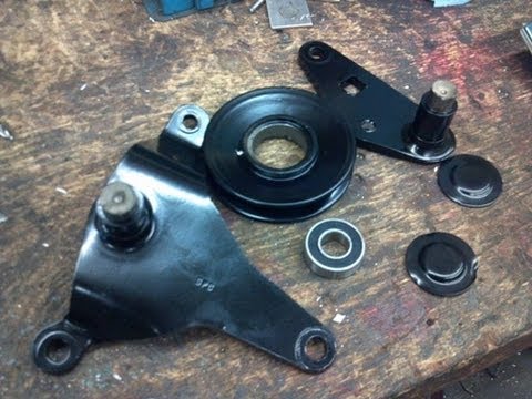 How to repair AC bearings on a Ford Mustang