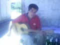 El Wildo cantando en Chincolco