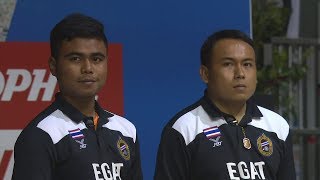 Trophée l'Équipe 2017 doublette hommes finale Thailande vs Madagascar