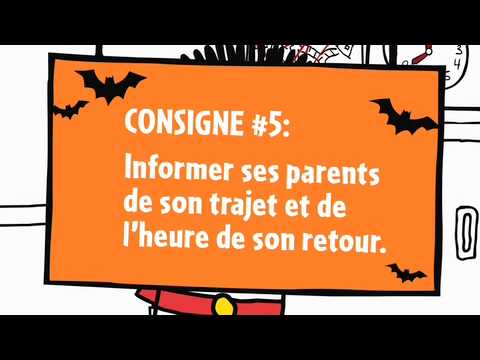 Web �pisode 5 de L�on - Les consignes de s�curit� pour l'Halloween