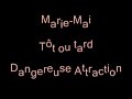 Marie-Mai - Tôt ou tard Marie-Mai - Tôt ou tard
