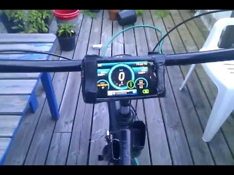 Homemade HTC One X Bike Mount