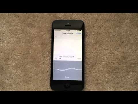 text - A demonstration of the new systemwide live typing for talk-to-text in iOS 8 beta 4. Previously activated for Siri in iOS 8 betas, the feature now works systemwide wherever built-in dictation...