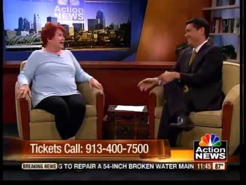 Janet Williams cracks up the Midday