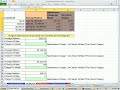 Excel 2010 Business Math 38: Calculating Checking Fees