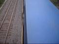 Fast Moving Train: 4 feet above!!!