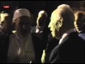 Peres visits Tuba Zangria, calls mosque arson 'shameful'