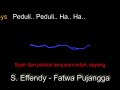 S Effendy: Fatwa Pujangga