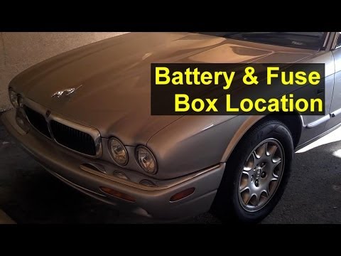 how to charge jaguar xf battery