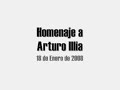 Raúl Alfonsín en homenaje a Arturo Illia