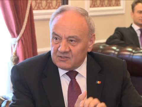 Nicolae Timofti a primit scrisorile de acreditare din partea Ambasadorului Olandei în Republica Moldova, Mattheus Van Bonzel