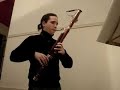 Telemann: Sonata for bassoon in f minor (played on quart-bassoon)