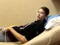 Girl high out of her mind after wisdom teeth removal - anesthesia, dentist, drugs, girl, high, unicorn, wisdom teeth, funny