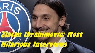Die besten Interviews mit Zlatan Ibrahimovic