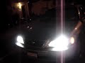 showing my video set up and my  street glow strobe light kit