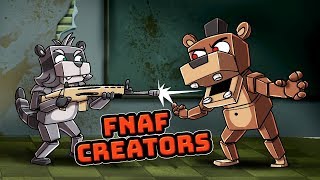 Minecraft Fnaf Creators Smart Animatronics Guns Run