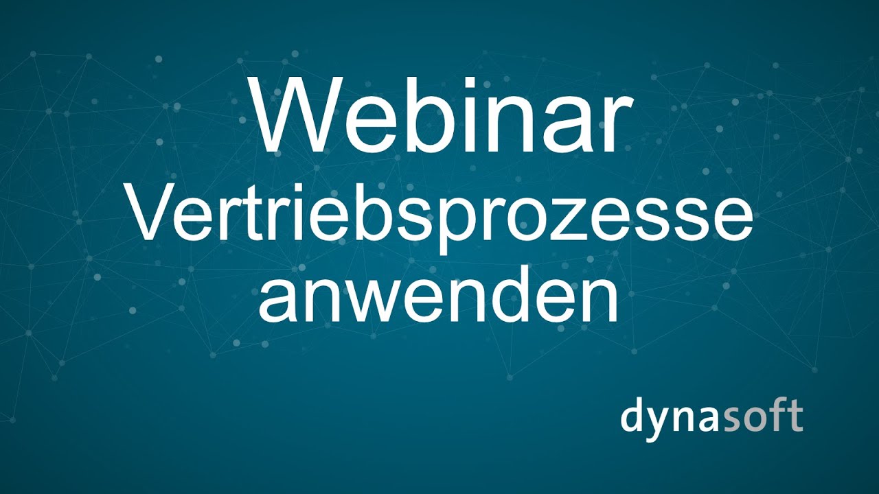 Videos 5 Webinar: Vertriebsprozesse anwenden