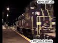 SEPTA rail train at North Wales February 24 2007