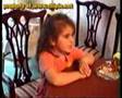 Innocent kid just doesn't know what she's singing