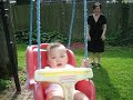 Aidan on a Swing!