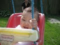 Aidan on a Swing!