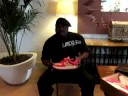 Don \"Campbellock\" Campbell getting B-Boy Sneaker Factory
