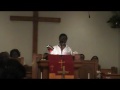 Nachelle Speaking on youth Sunday