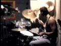 Jon Luna playing drums