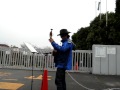 今朝の門前ライブ 門前のエチュード