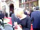 renee zellweger signs the vonnys autographs at her premiere for the movie leatherheads in maysville, kentucky