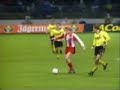 Robert Prosinecki passing skill - Red Star vs Dynamo Dresden - Euro Cup 91 2nd leg