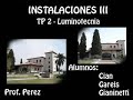 TP - Luminotecnica - Museo Cayasta