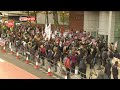 Anti BNP Protesters Breach BBC Security Cordon Ahead Of Arrival Of Nick Griffin For Question Time