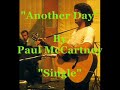 \"Another Day\" By Paul McCartney