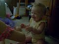 Caledonia laughing at Lilly