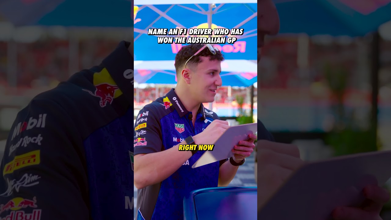 Great minds think alike… right? 🇦🇺 #F1 #RedBullRacing