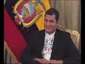 Venevisión entrevista al Presidente R. Correa (VII) Venevisión entrevista al Presidente R. Correa (VII)