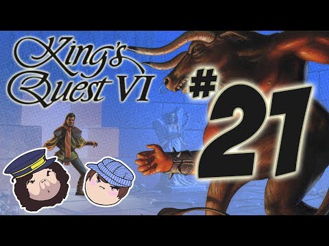 King's Quest VI: Look at Me Stairs - PART 21 - Steam Train