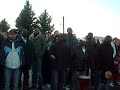 Karawane abreise vom Lager Gehlberg