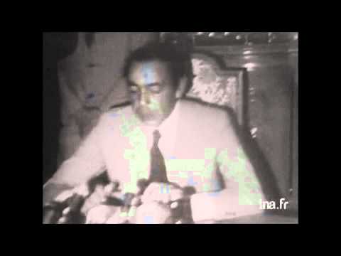 2/6 L'attentat de Skhirat en 1971, contre le Roi Hassan II. Conférence de presse.